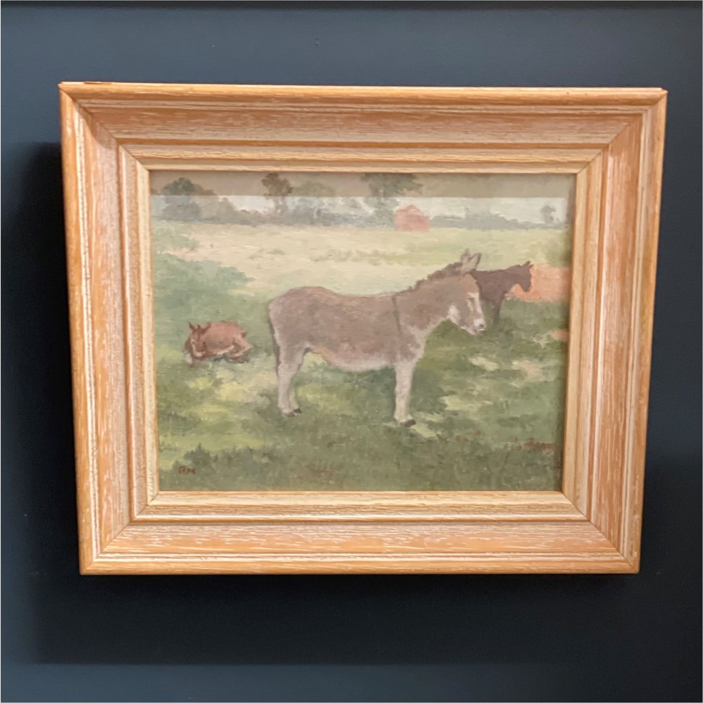 Donkeys Painting - Art