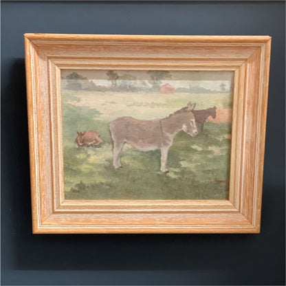 Donkeys Painting - Art