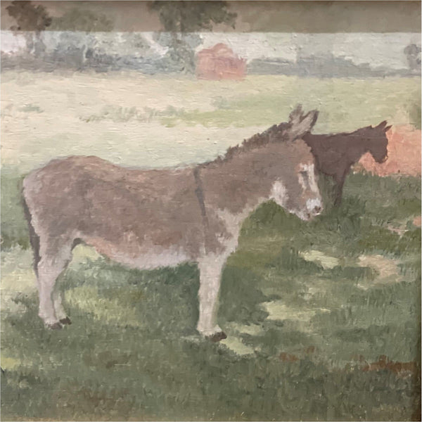 Donkeys Painting - Art