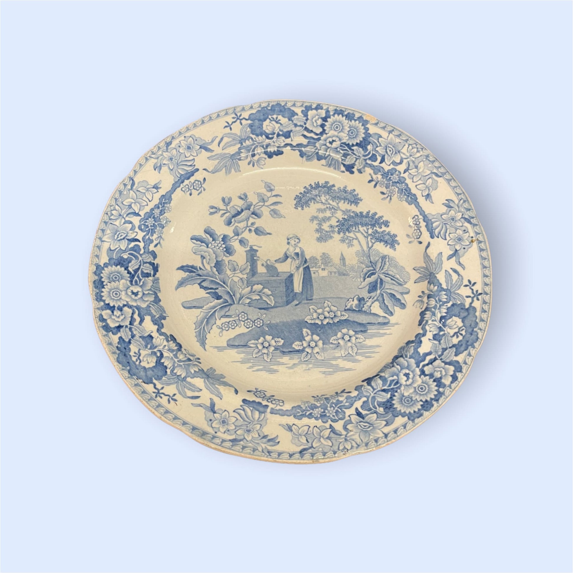 Early Spode Plate - Ceramics