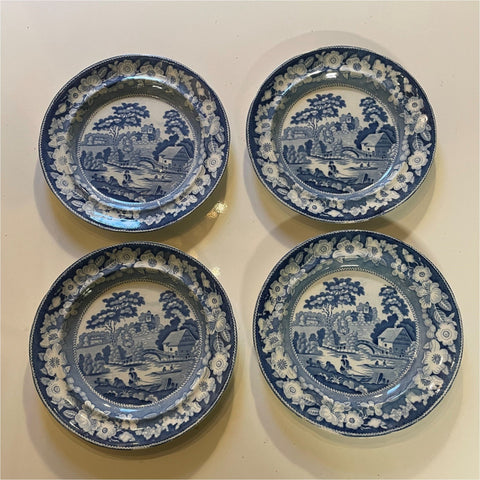 Four Victorian Side Plates - Ceramics