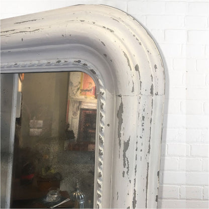 French Mirror. 19th Century with original foxed mirror plate - Mirrors