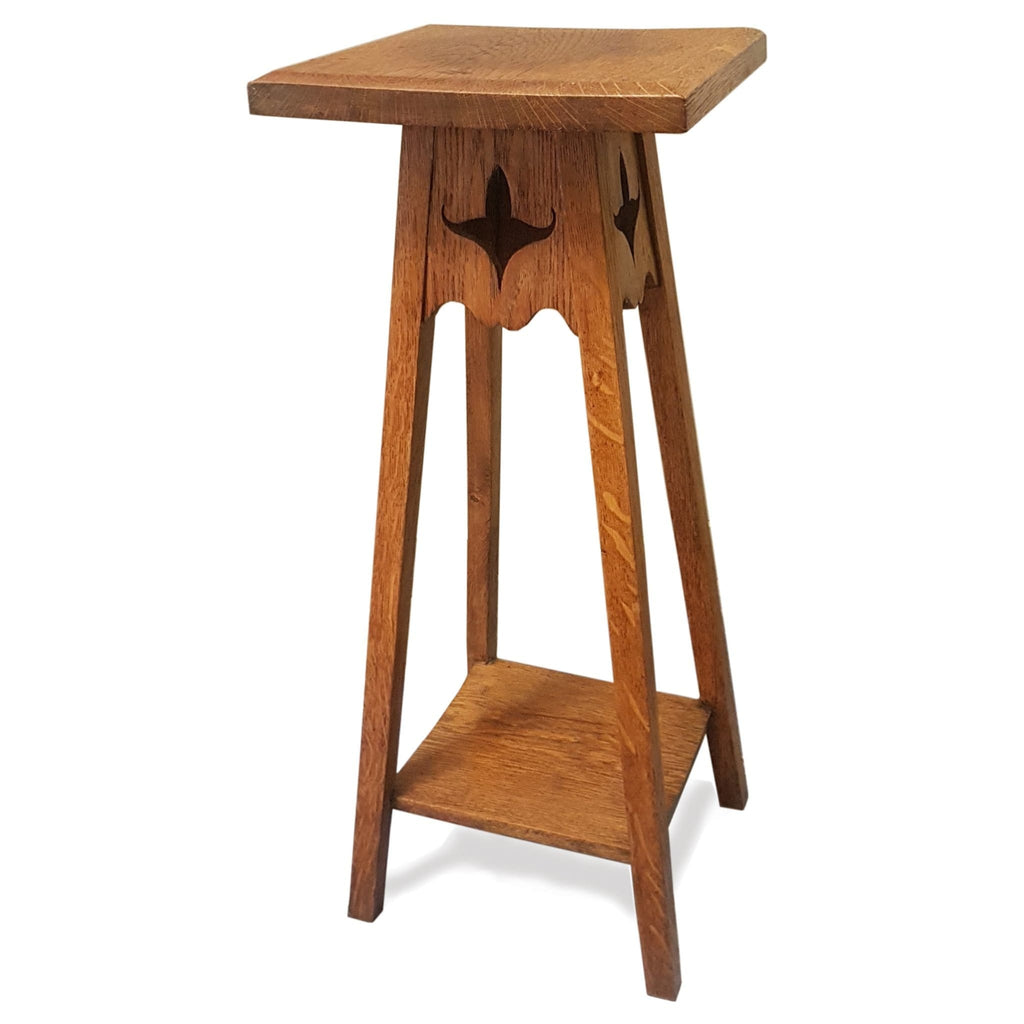 Furniture - Arts & Crafts Oak Pot Stand