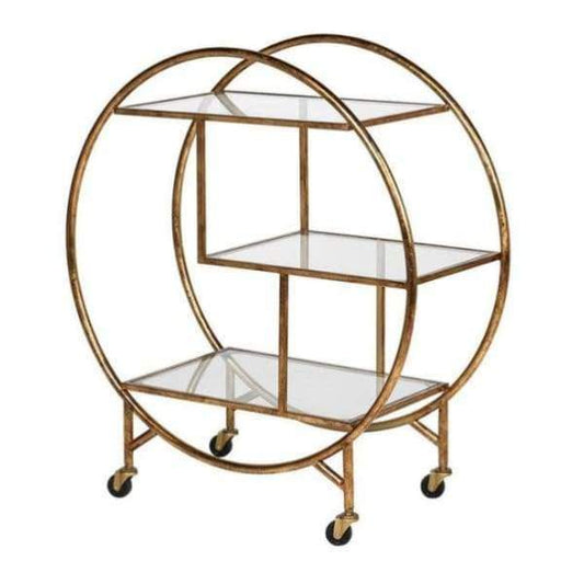 Furniture - Circular Cocktail Trolley