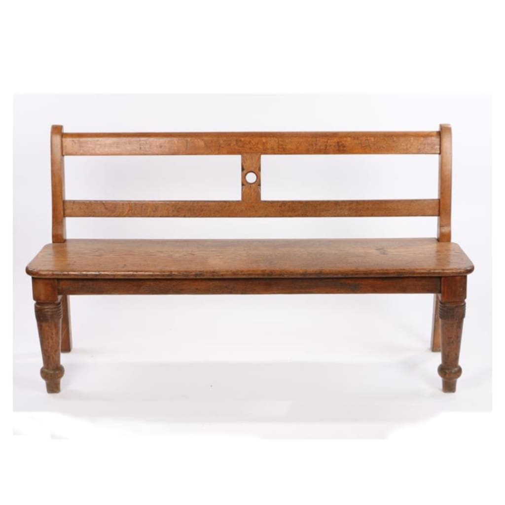 Furniture - Early C20th Great Eastern Railway Station Bench