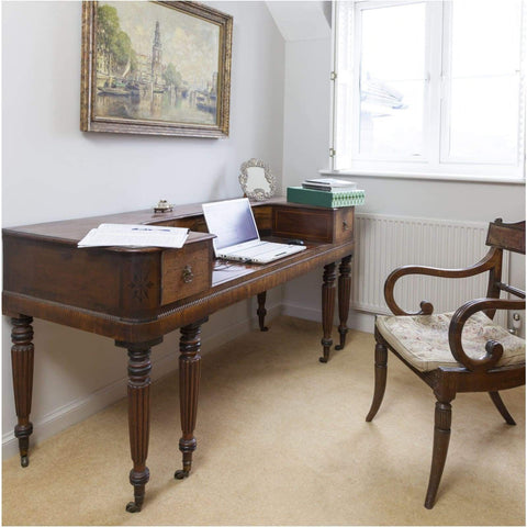 Furniture - John Broadwood Square Piano As Desk