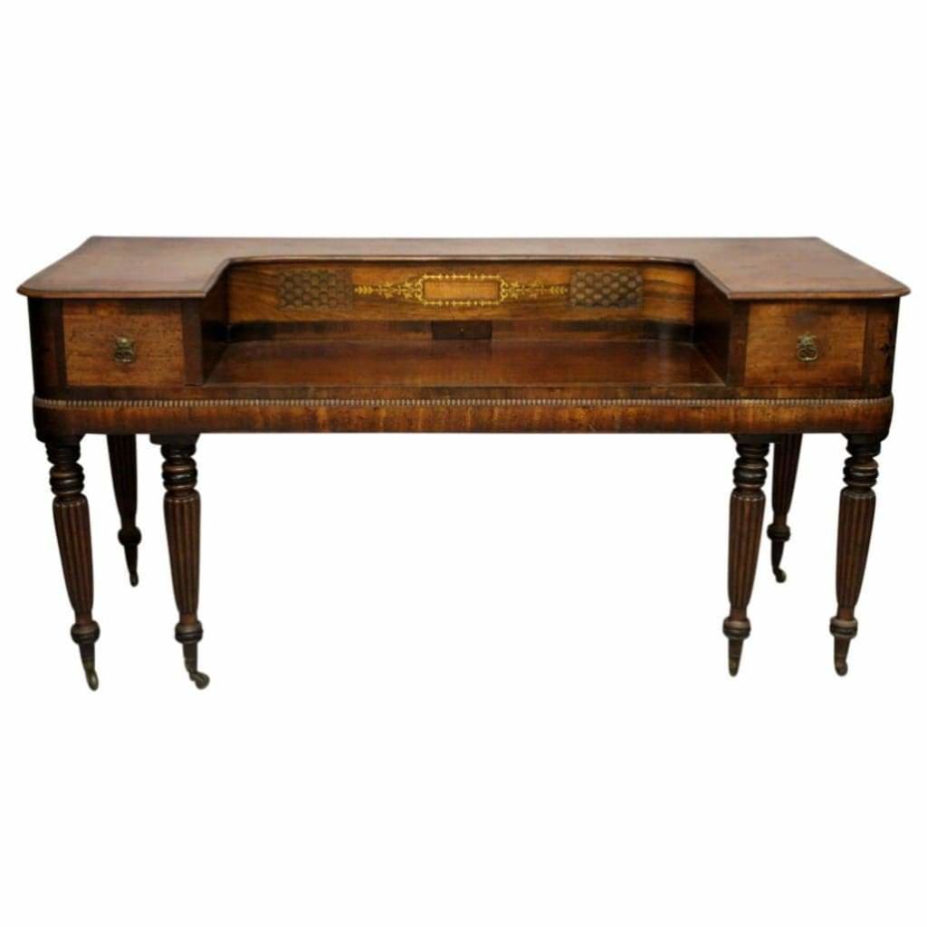 Furniture - John Broadwood Square Piano As Desk