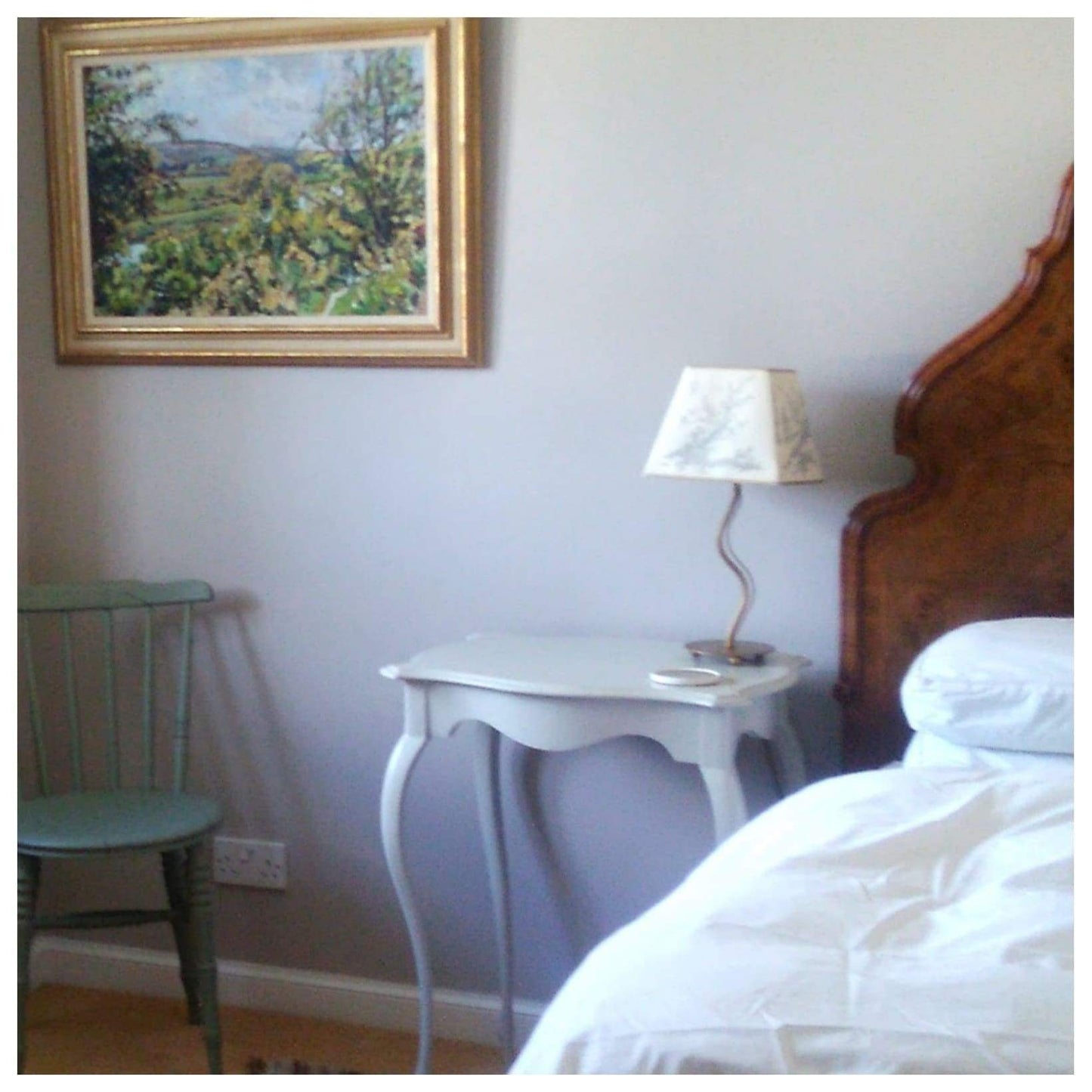 Furniture - Painted Serpentine Occasional Table