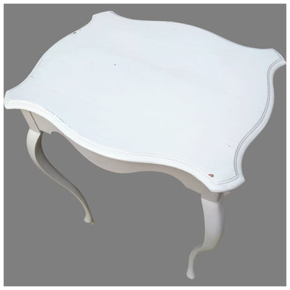 Furniture - Painted Serpentine Occasional Table
