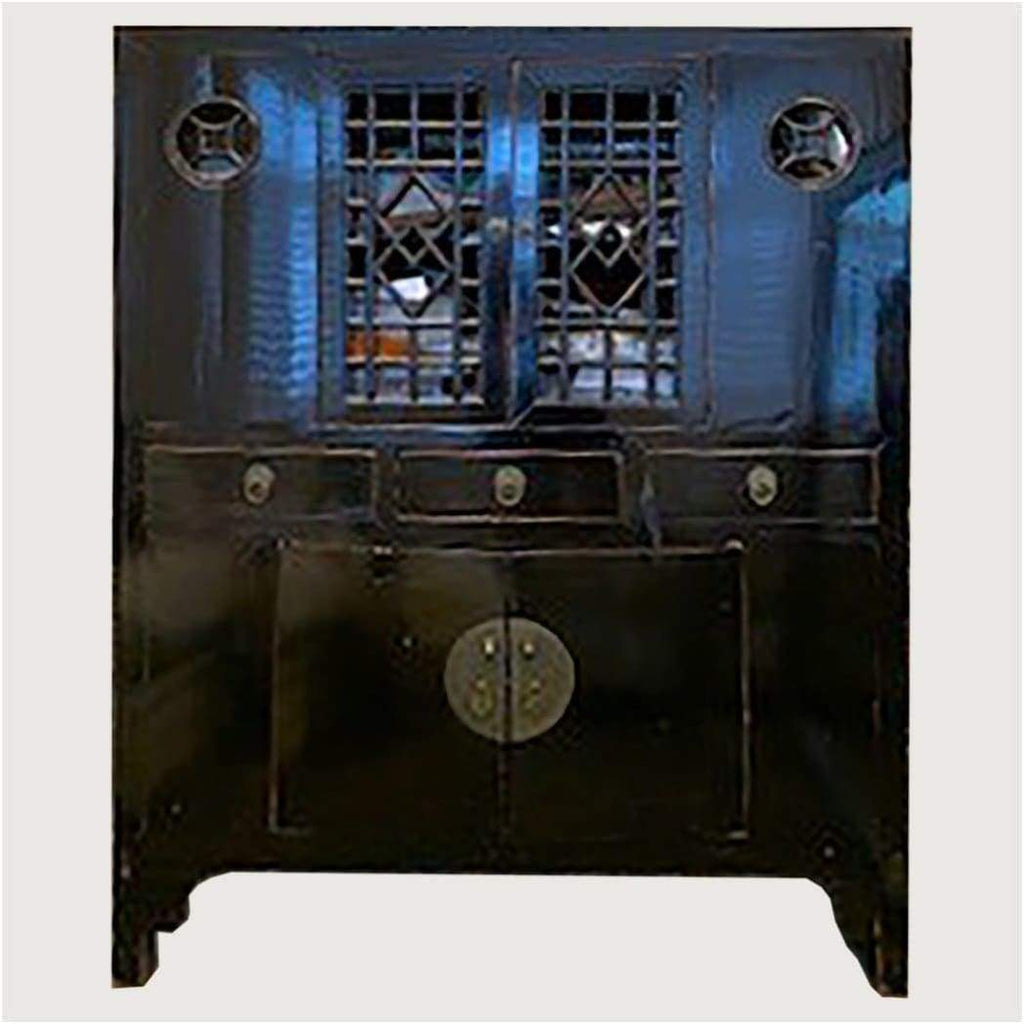 Furniture - Qing Dynasty Black Cabinet