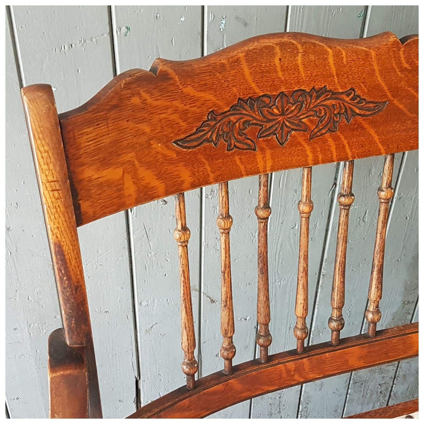 Furniture - Two Seater Oak Bench