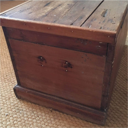Furniture - Victorian Pine Blanket Or Storage Box