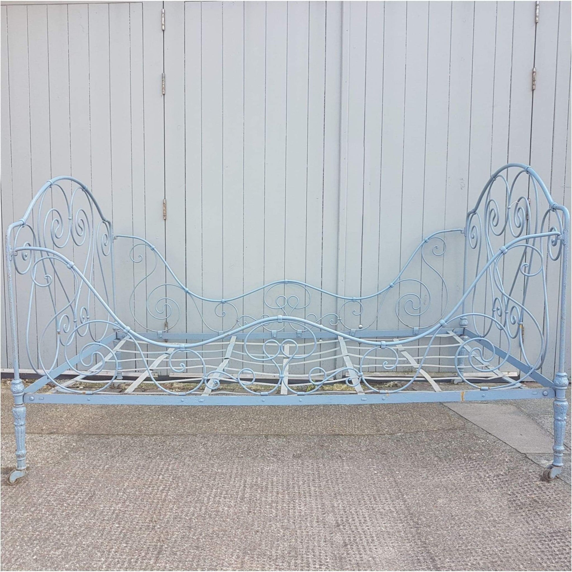 Garden - French Wrought Metal Folding Day Bed