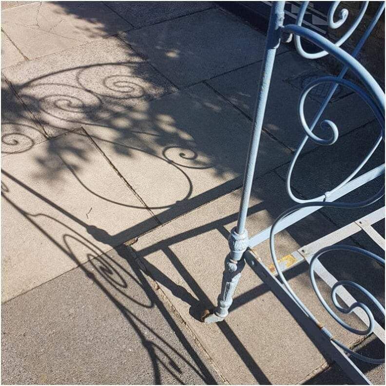 Garden - French Wrought Metal Folding Day Bed