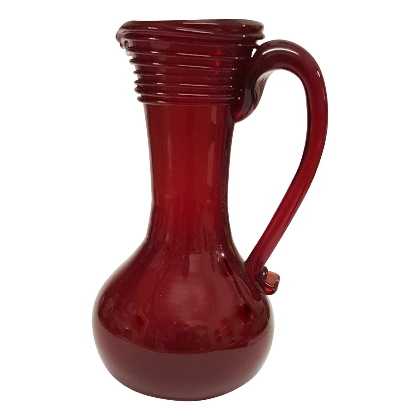 Glass - Cranberry Glass Jug