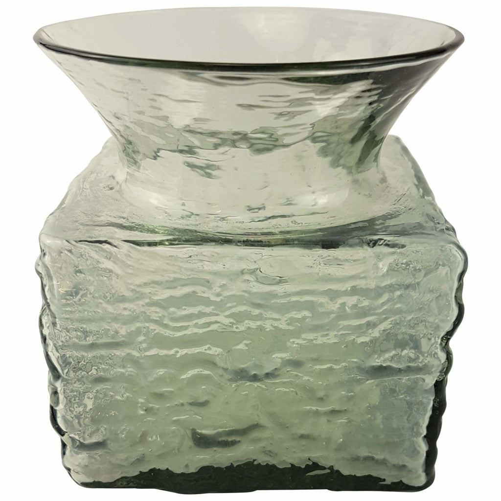 Glass - Frank Thrower Grey Bark Vase