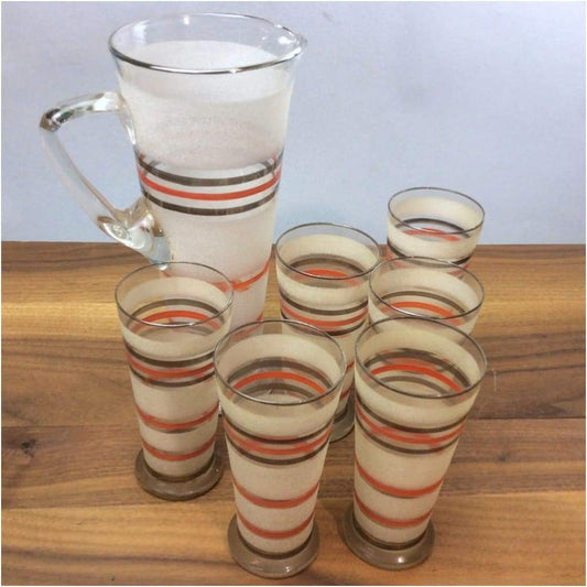 Glass - Mid Century Lemonade Set