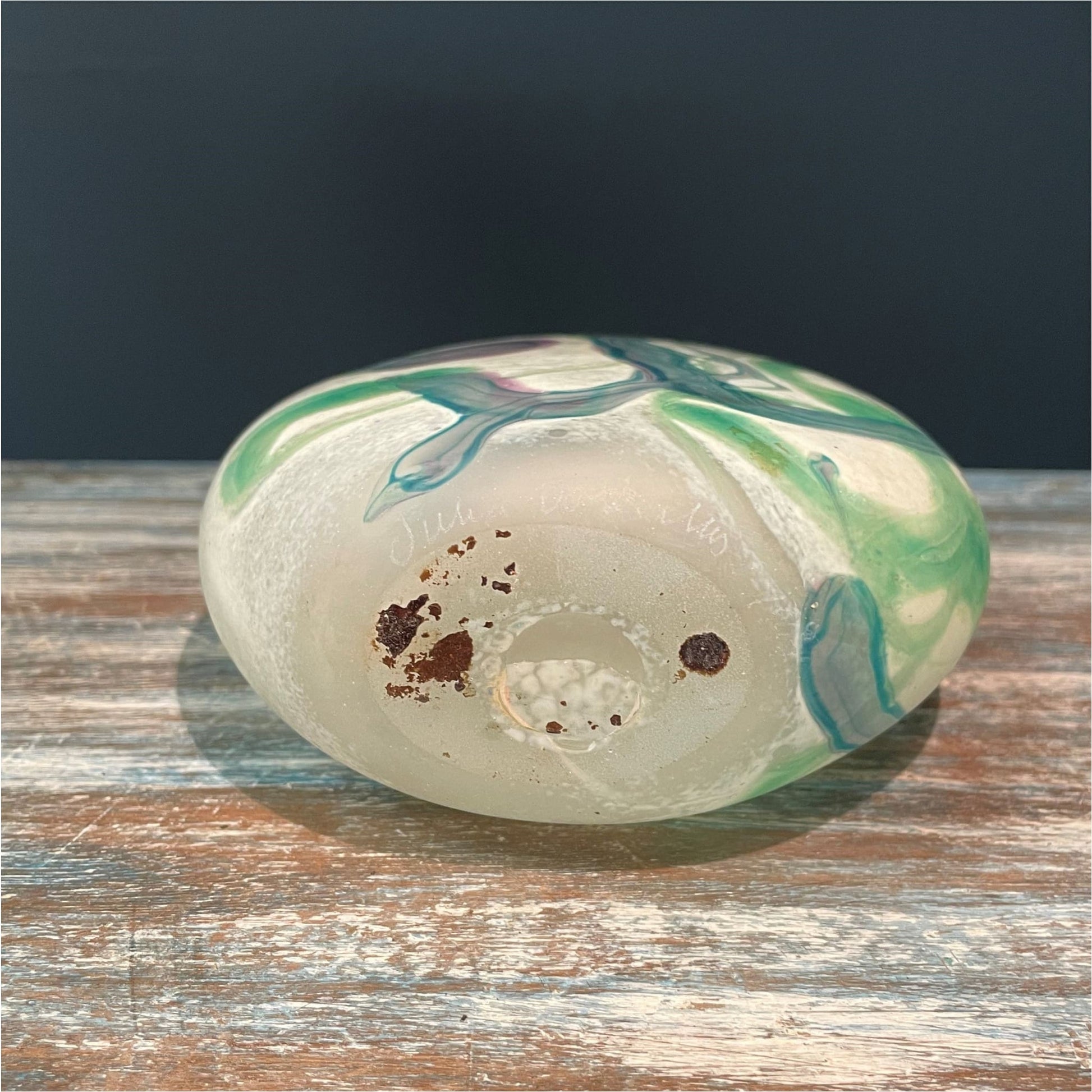 Hand Blown Studio Glass Vase - Glass