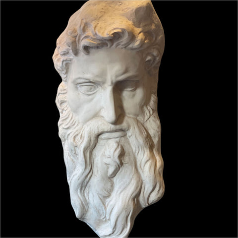 Head Of Moses Wall Sculpture - Miscellaneous