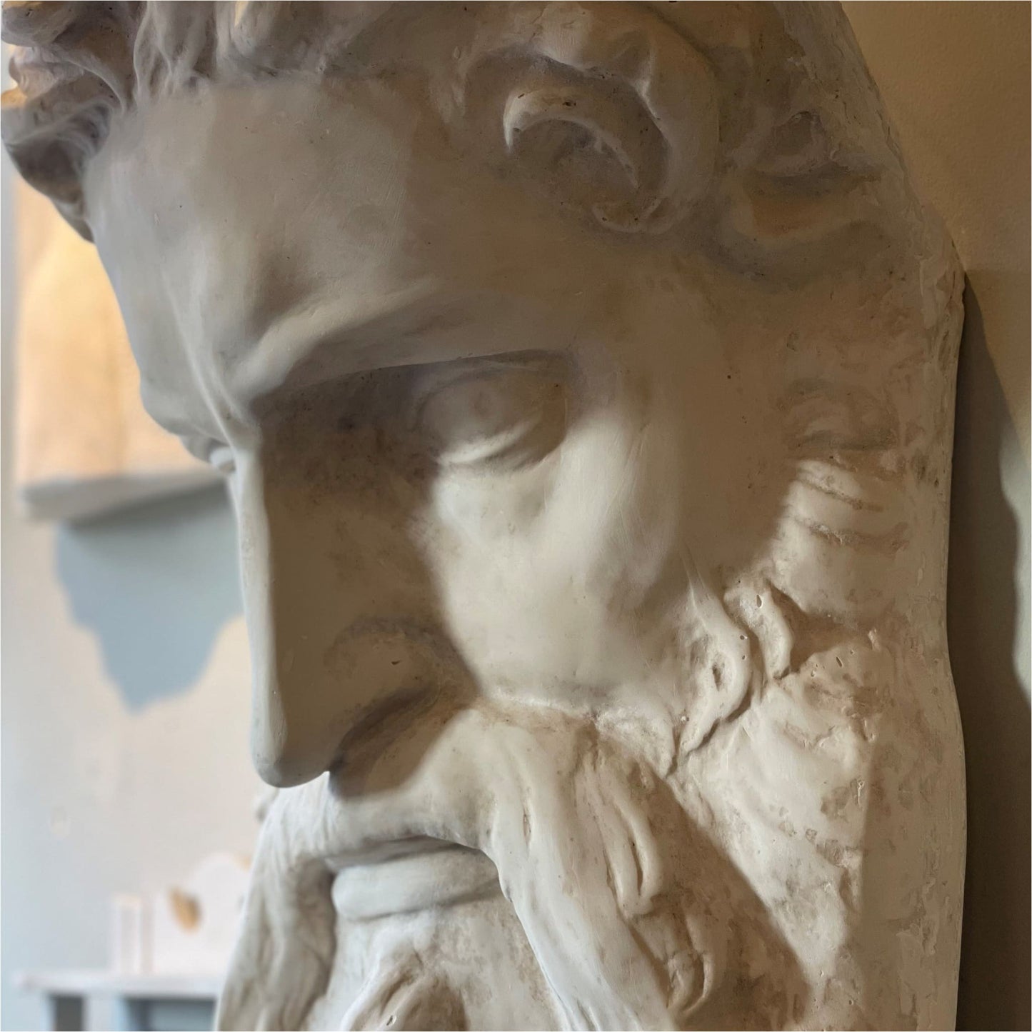 Head Of Moses Wall Sculpture - Miscellaneous