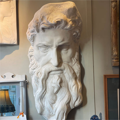 Head Of Moses Wall Sculpture - Miscellaneous