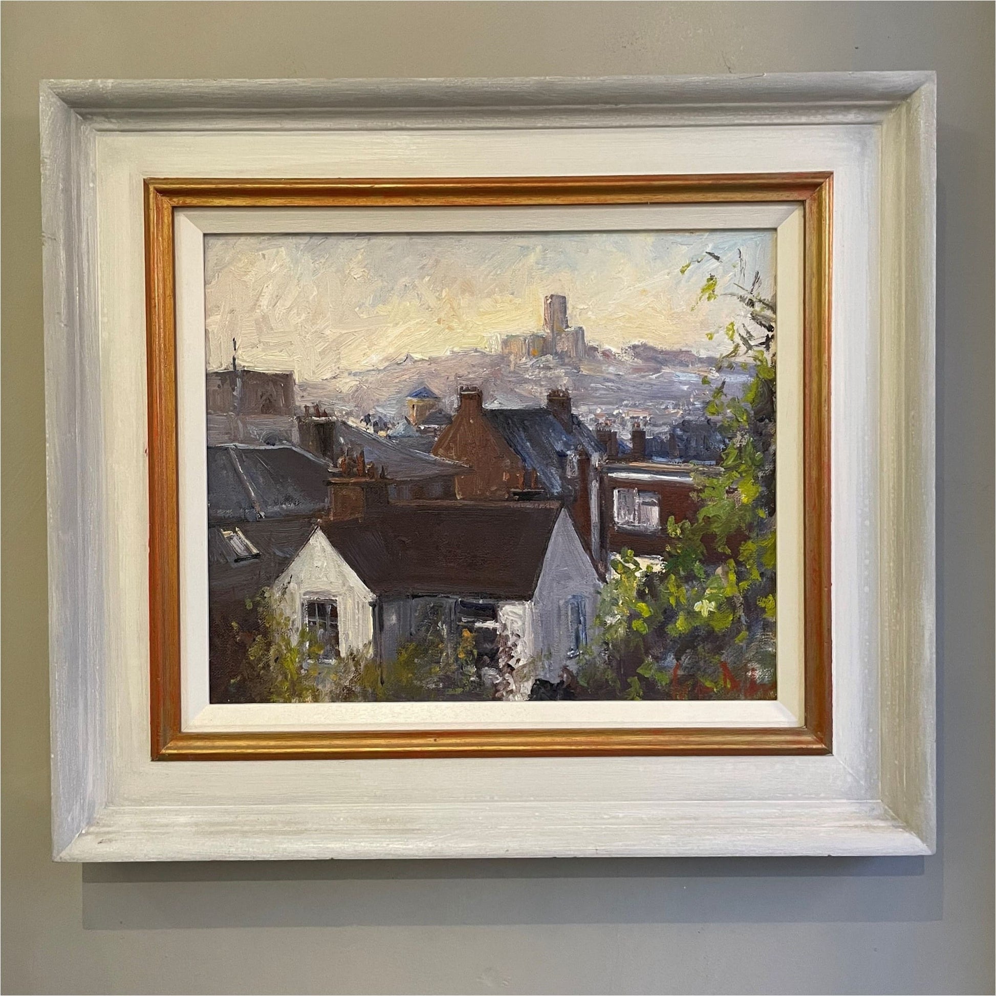 Impressionist Townscape Oil - Art