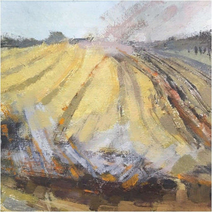 Art - Joan Elliott Bates, Cut Cornfield