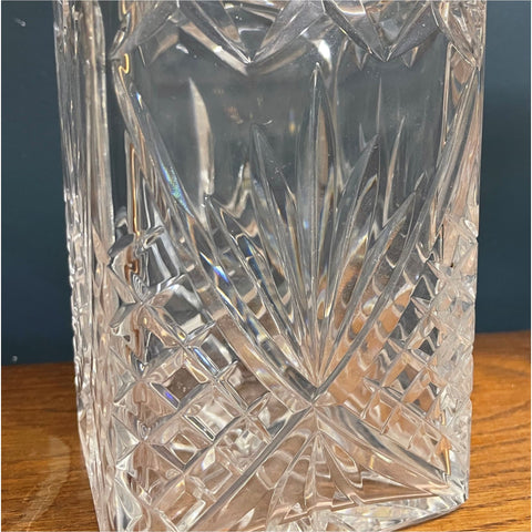 Large Crystal Whisky Decanter - Glass
