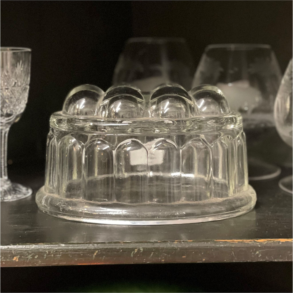 Large Glass Jelly Mould - Glass