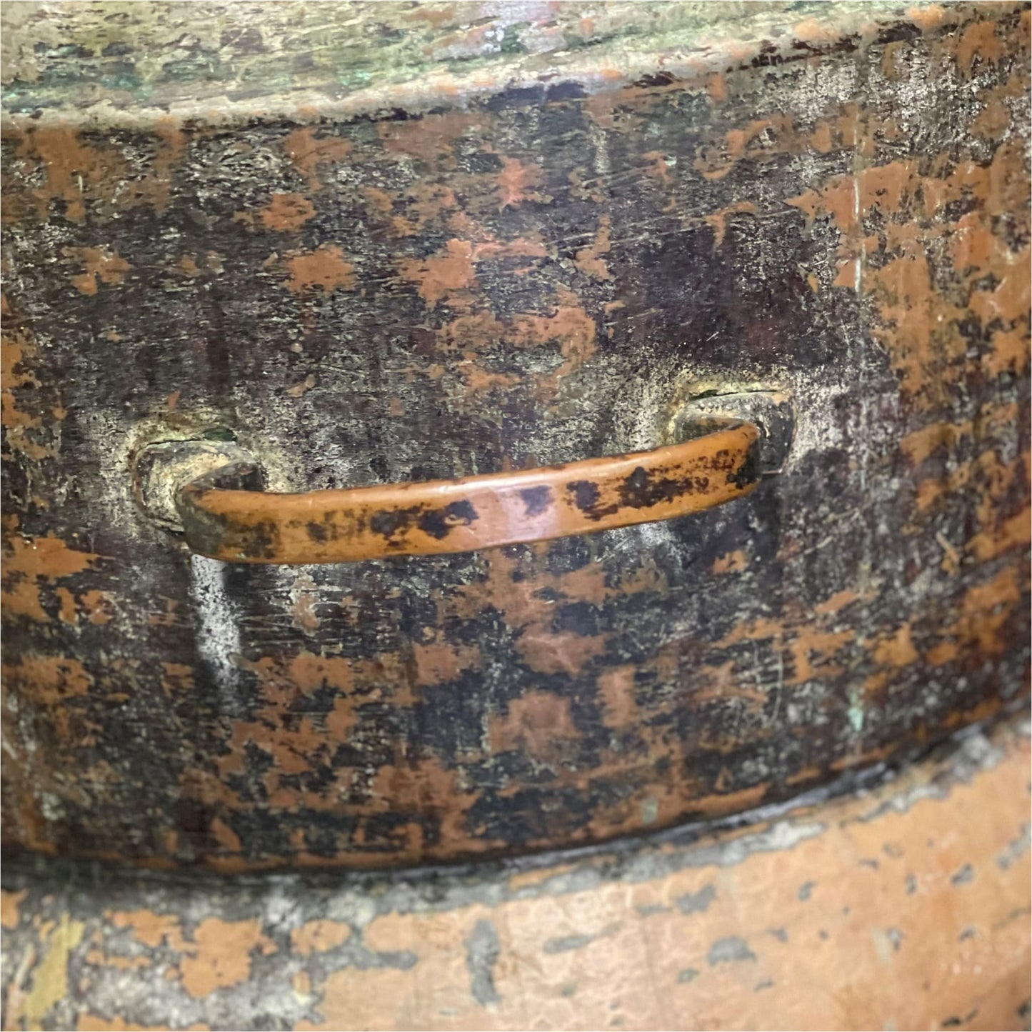 Large Hammered Copper Cauldron - Miscellaneous