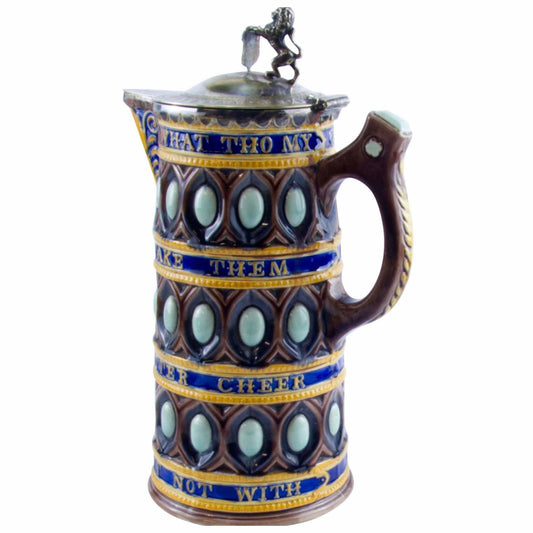 Ceramics - Late C19th Wedgwood Majolica Caterer Jug