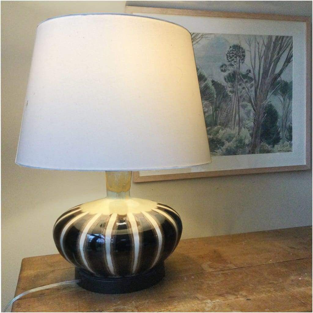 Lighting - Large Pottery Table Lamp
