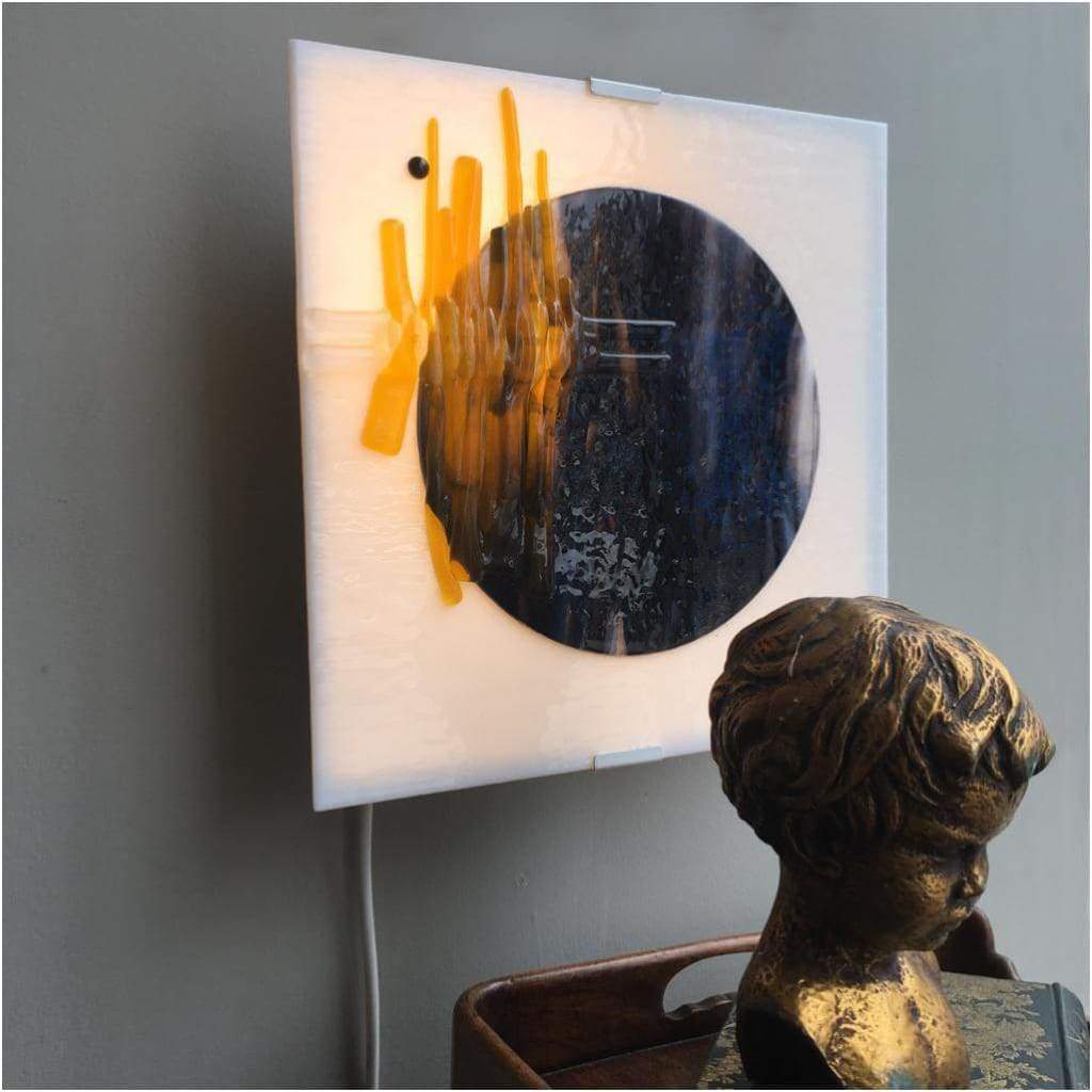 Lighting - Lynn Foster, Glass Panel Wall Light