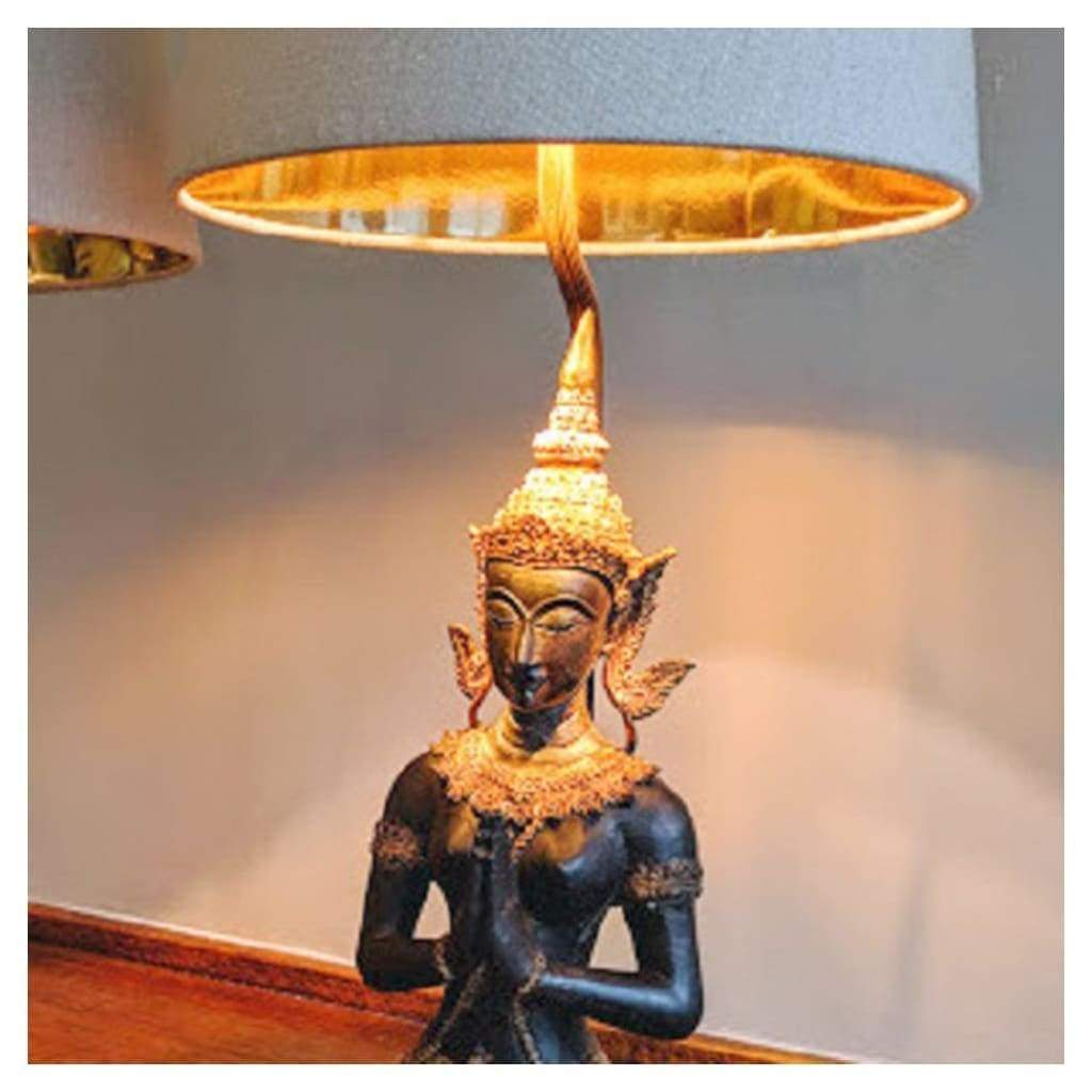 Lighting - Thai Gilt Bronze Table Lamps