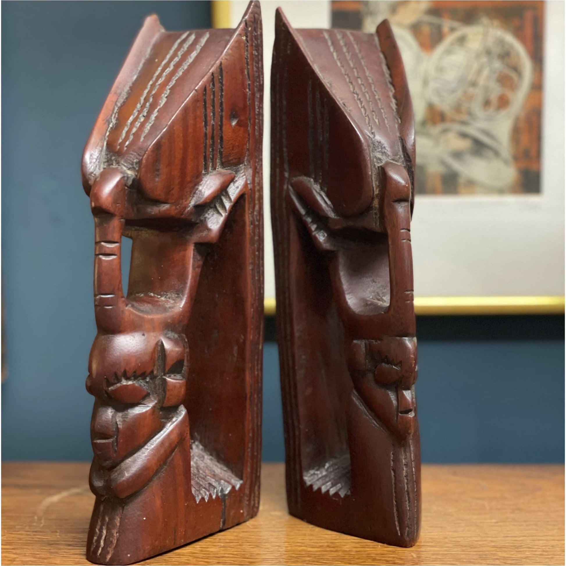 Lignum Vitae Bookends - Miscellaneous