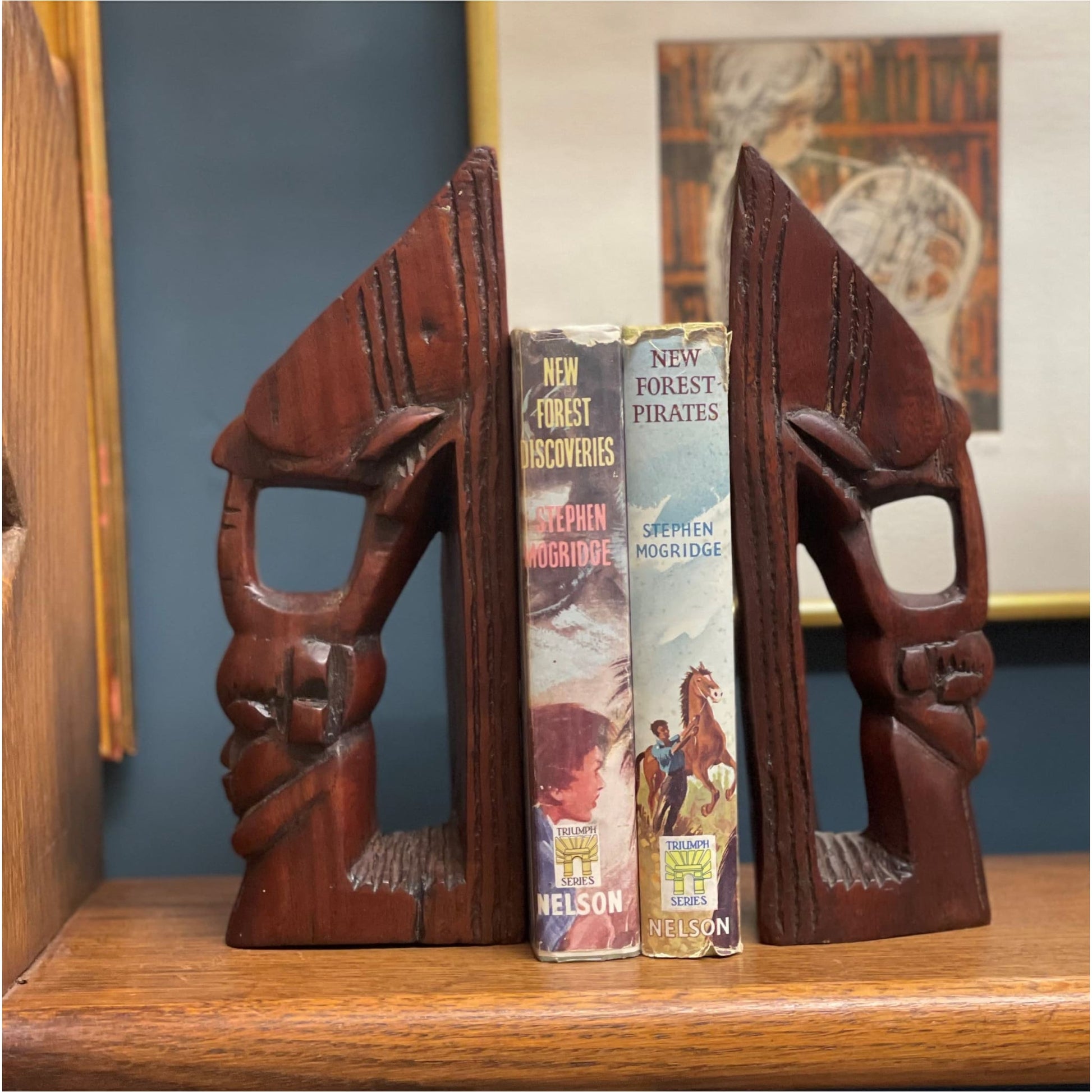 Lignum Vitae Bookends - Miscellaneous