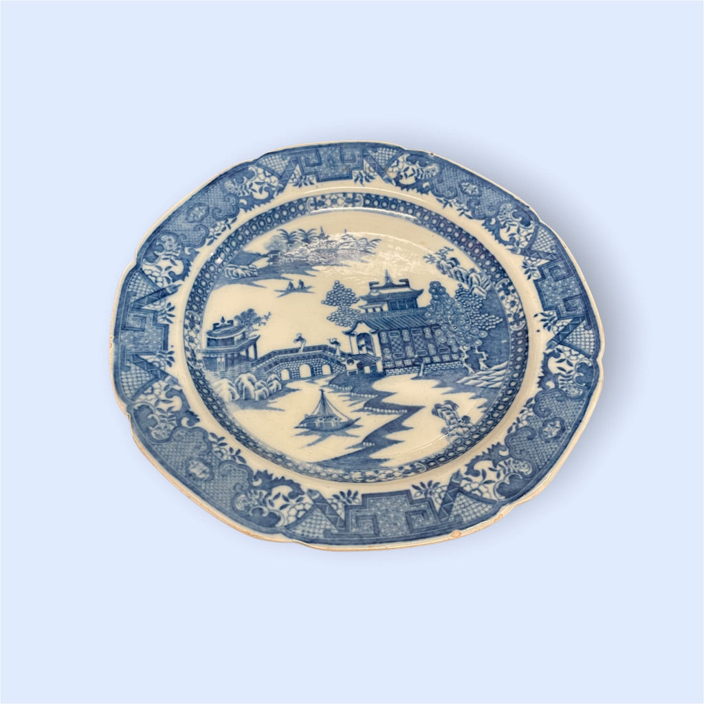 Long Bridge Pattern Plate - Ceramics
