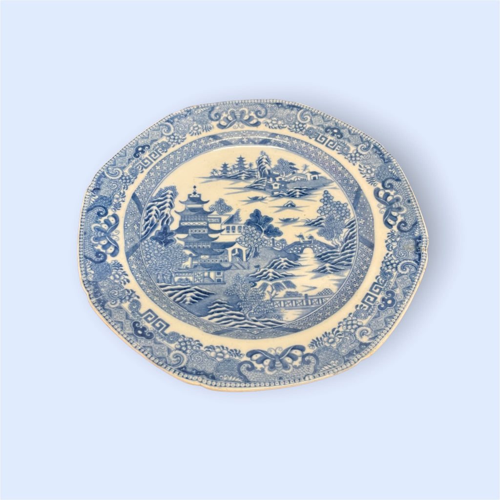 Masons Willow Pattern Plate - Ceramics