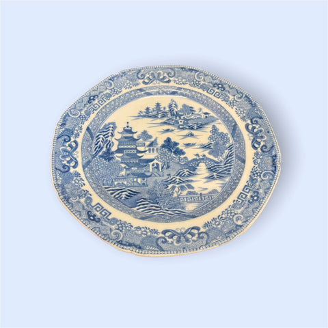 Masons Willow Pattern Plate - Ceramics