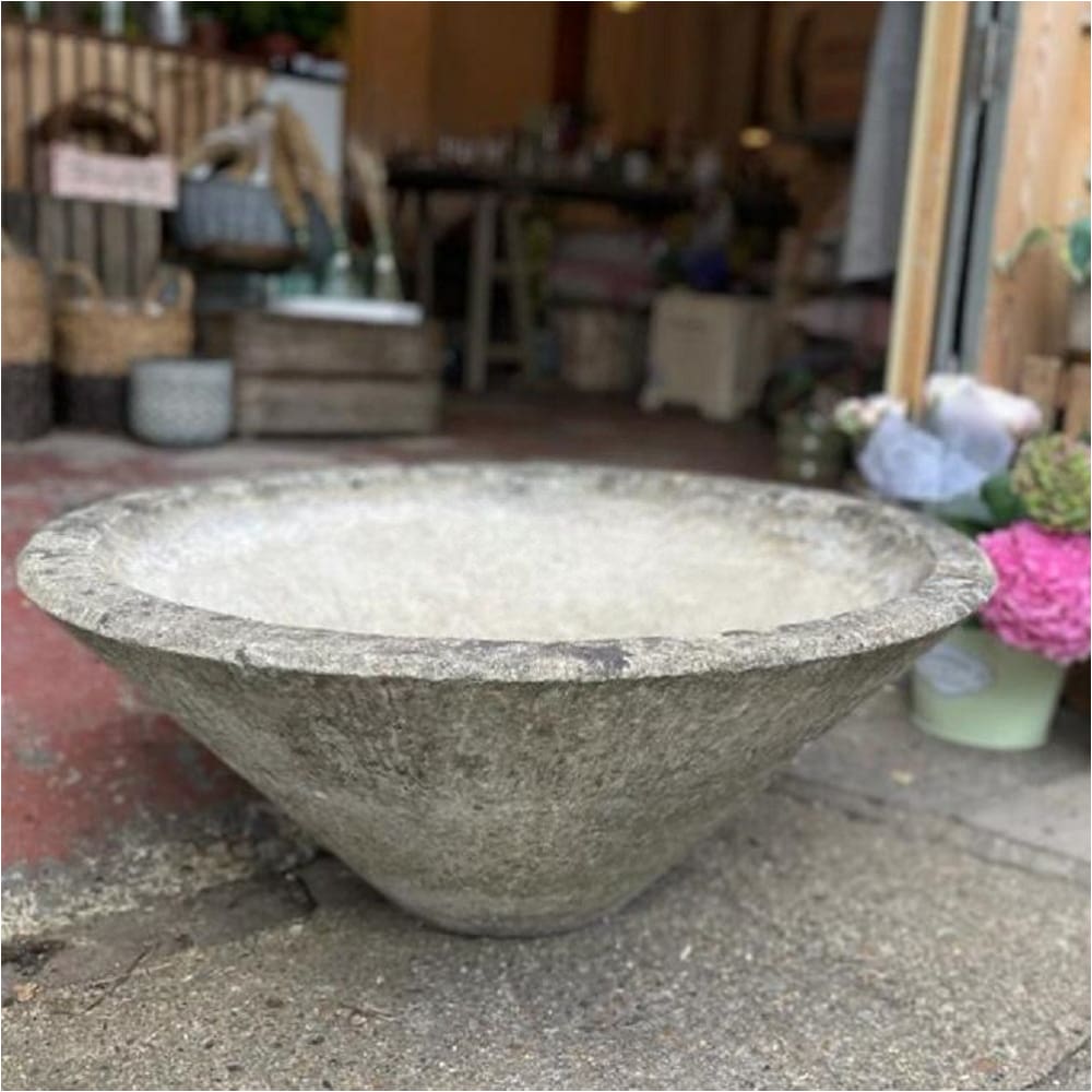 Midcentury Conical Planter - Garden