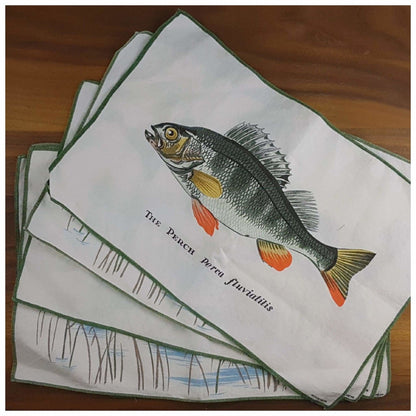 Linen - Midcentury Kreier Linen Placemats