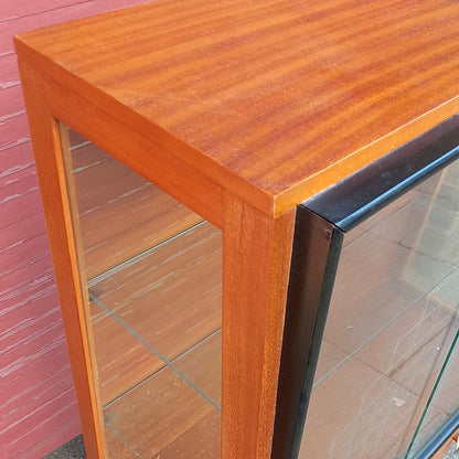 Midcentury Glass Cabinet