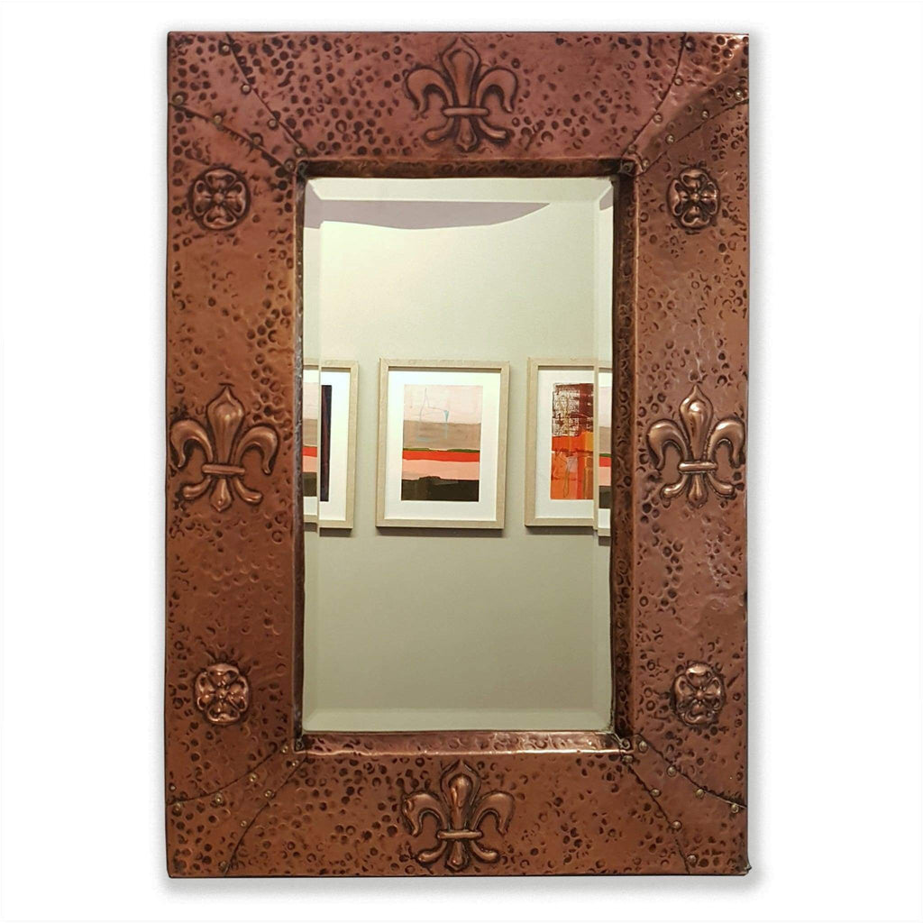 Mirrors - Arts & Crafts Copper Mirror