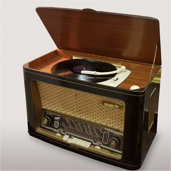 Miscellaneous - 1955 Radio Tonfunk Violetta With Philips Stereo Turntable