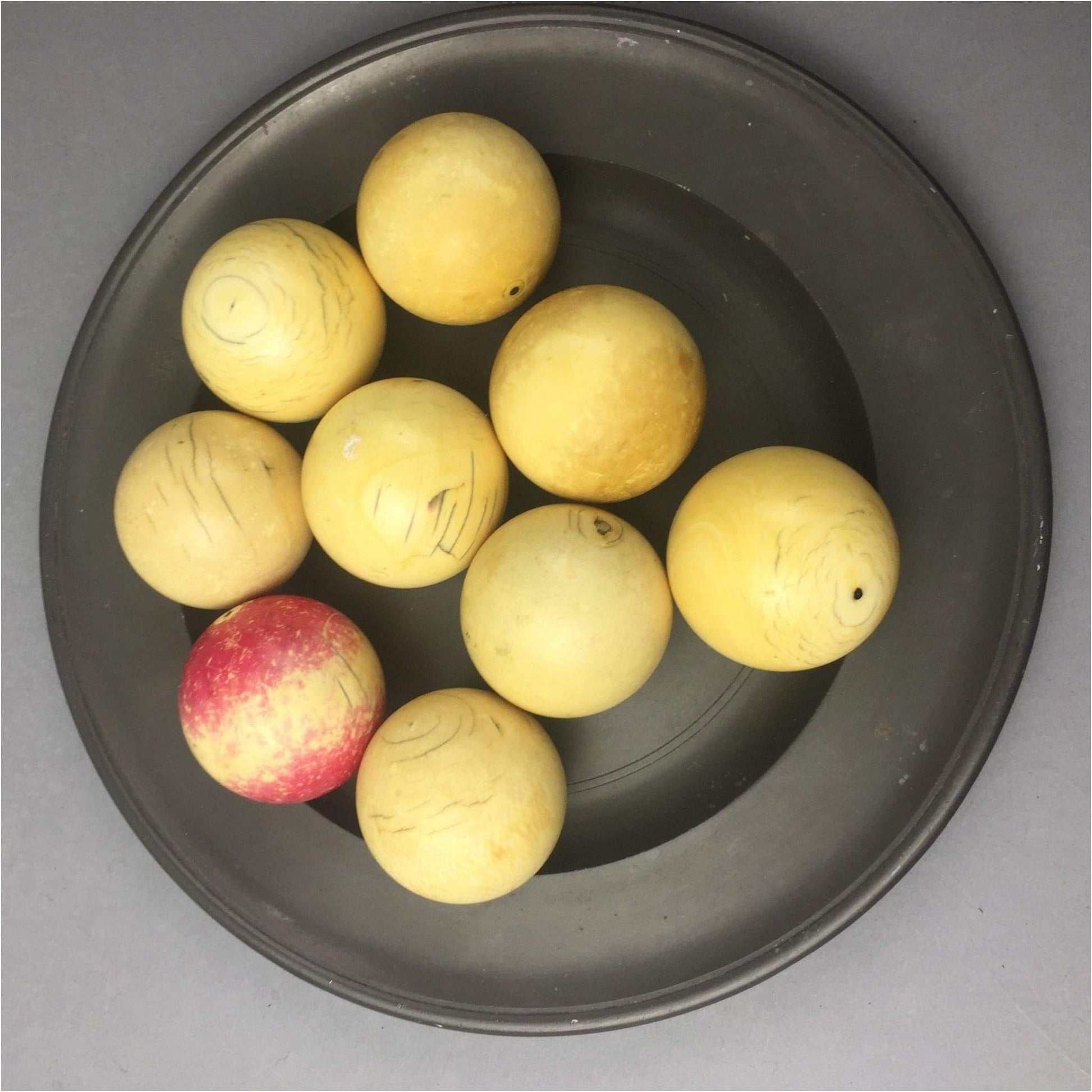 Miscellaneous - Antique Ivory Billiard Balls