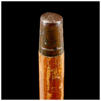 Miscellaneous - Crook Handled Malacca Antique Sword-Cane