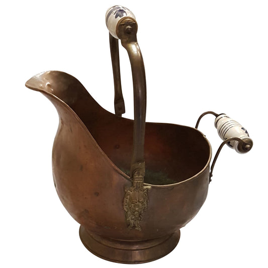 Miscellaneous - Early C20th Copper Coal Scuttle