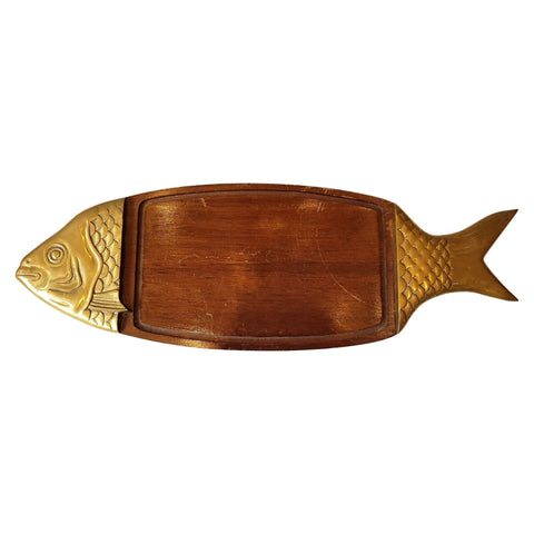 Miscellaneous - French Brass Fish Platter