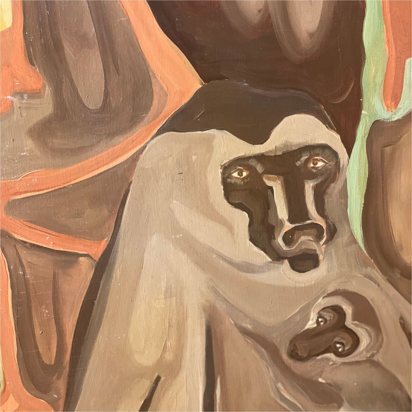 Painted Wooden Screen - Miscellaneous