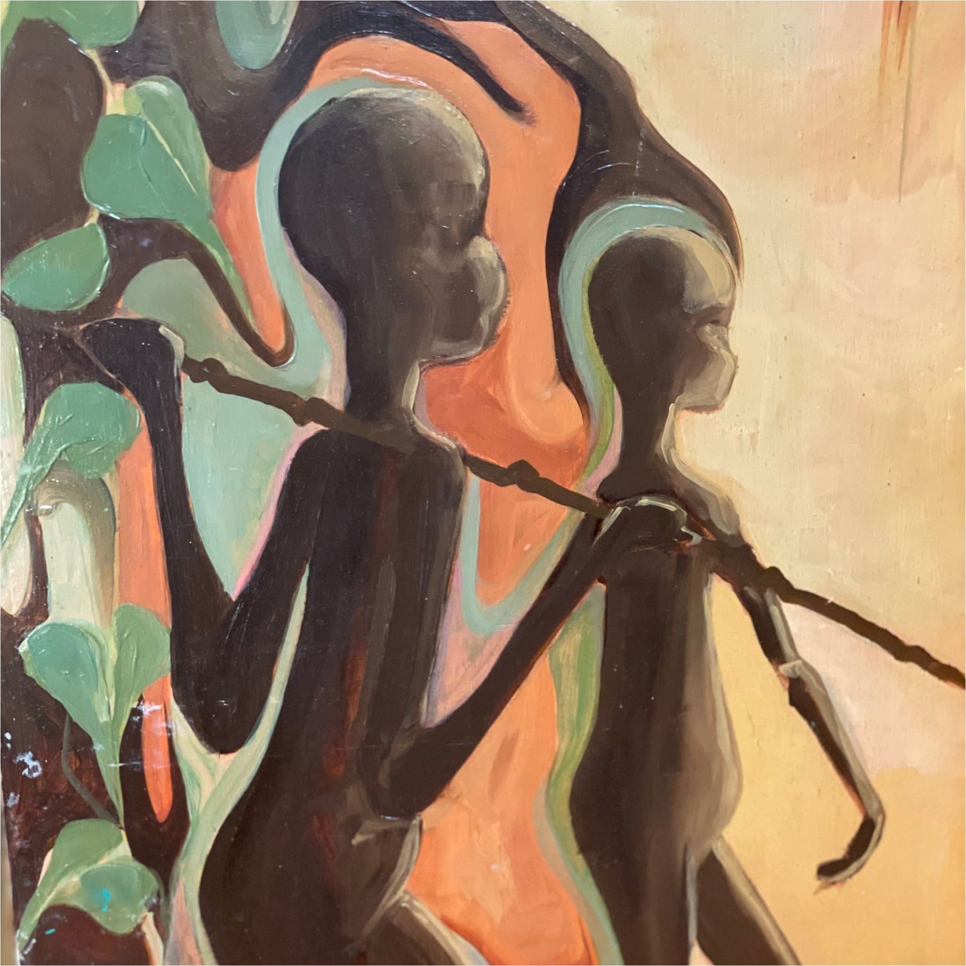 Painted Wooden Screen - Miscellaneous